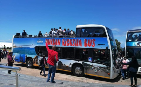 Durbans Ricksha Bus Ride in Style